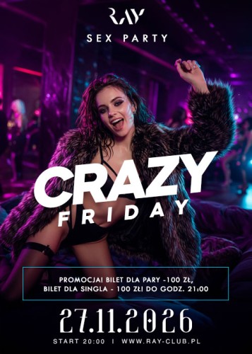 27.11.26r | CRAZY FRIDAY - PROMOCJA SEX PARTY | PARA